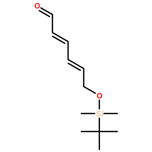 2,4-Hexadienal, 6-[[(1,1-dimethylethyl)dimethylsilyl]oxy]-, (2E,4E)- 