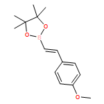 1,3,2-Dioxaborolane, 2-[(1Z)-2-(4-methoxyphenyl)ethenyl]-4,4,5,5-tetramethyl- 