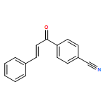 Benzonitrile, 4-[(2E)-1-oxo-3-phenyl-2-propen-1-yl]- 