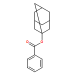 Tricyclo[3.3.1.13,7]decan-1-ol, 1-benzoate 