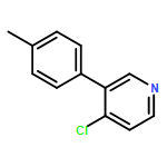 Pyridine, 4-chloro-3-(4-methylphenyl)- 