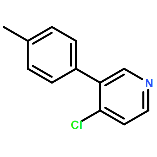 Pyridine, 4-chloro-3-(4-methylphenyl)- 