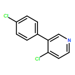 Pyridine, 4-chloro-3-(4-chlorophenyl)- 