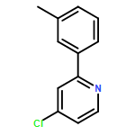 Pyridine, 4-chloro-2-(3-methylphenyl)- 