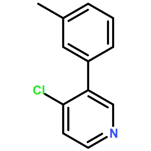 Pyridine, 4-chloro-3-(3-methylphenyl)- 