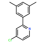 Pyridine, 4-chloro-2-(3,5-dimethylphenyl)- 