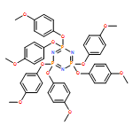 2λ5,4λ5,6λ5-1,3,5,2,4,6-Triazatriphosphorine, 2,2,4,4,6,6-hexakis(4-methoxyphenoxy)-
