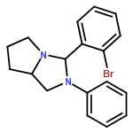 1H-Pyrrolo[1,2-c]imidazole, 3-(2-bromophenyl)hexahydro-2-phenyl-, (3R,7aS)- 