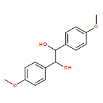 1,2-Ethanediol, 1,2-bis(4-methoxyphenyl)-, (1R,2S)-rel- 