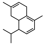 Naphthalene, 1,5,8,8a-tetrahydro-4,7-dimethyl-1-(1-methylethyl)-, (1R,8aS)- 