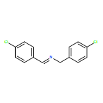 Benzenemethanamine, 4-chloro-N-[(4-chlorophenyl)methylene]- 