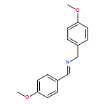 Benzenemethanamine, 4-methoxy-N-[(4-methoxyphenyl)methylene]- 