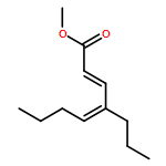 2,4-Octadienoic acid, 4-propyl-, methyl ester, (2E,4E)- 