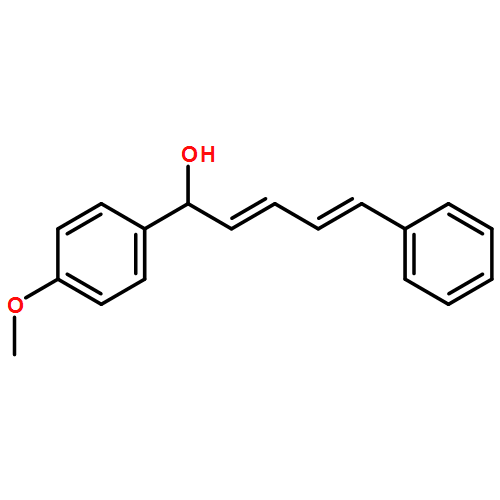 Benzenemethanol, 4-methoxy-α-[(1E,3E)-4-phenyl-1,3-butadien-1-yl]- 