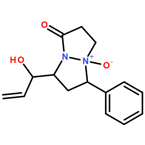 1H,5H-Pyrazolo[1,2-a]pyrazol-1-one, tetrahydro-7-[(1R)-1-hydroxy-2-propen-1-yl]-5-phenyl-, 4-oxide, (5R,7R)- 