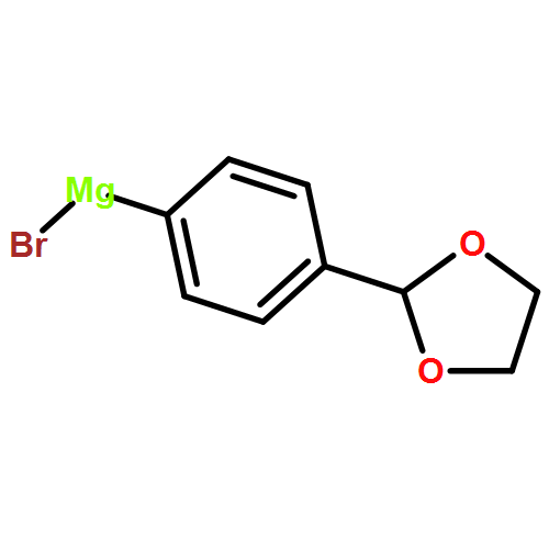 Magnesium, bromo[4-(1,3-dioxolan-2-yl)phenyl]- 