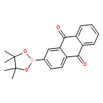 9,10-Anthracenedione, 2-(4,4,5,5-tetramethyl-1,3,2-dioxaborolan-2-yl)- 