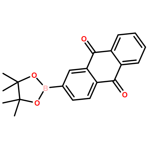 9,10-Anthracenedione, 2-(4,4,5,5-tetramethyl-1,3,2-dioxaborolan-2-yl)- 
