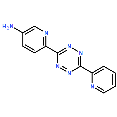 3-Pyridinamine, 6-[6-(2-pyridinyl)-1,2,4,5-tetrazin-3-yl]- 