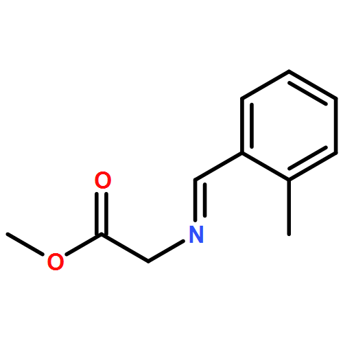 Glycine, N-[(2-methylphenyl)methylene]-, methyl ester 