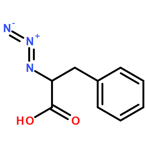Benzenepropanoic acid, α-azido-, (αS)- 