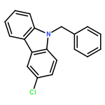 9H-Carbazole, 3-chloro-9-(phenylmethyl)- 