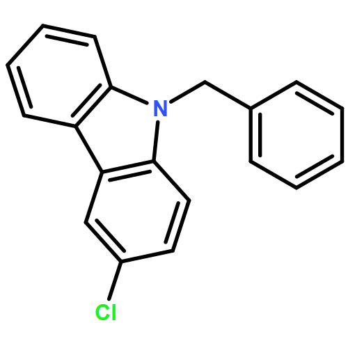 9H-Carbazole, 3-chloro-9-(phenylmethyl)- 