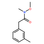 Benzeneacetamide, N-methoxy-N,3-dimethyl- 