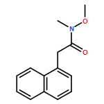 1-Naphthaleneacetamide, N-methoxy-N-methyl- 