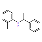 Benzenemethanamine, α-methyl-N-(2-methylphenyl)- 