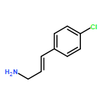2-Propen-1-amine, 3-(4-chlorophenyl)-, (2E)- 