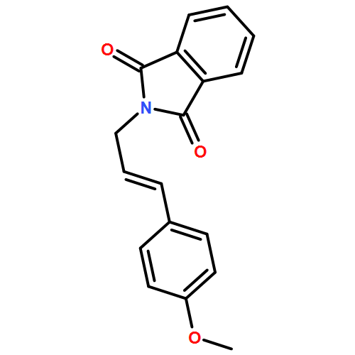 1H-Isoindole-1,3(2H)-dione, 2-[(2E)-3-(4-methoxyphenyl)-2-propen-1-yl]- 