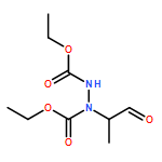 1,2-Hydrazinedicarboxylic acid, 1-[(1R)-1-methyl-2-oxoethyl]-, 1,2-diethyl ester 