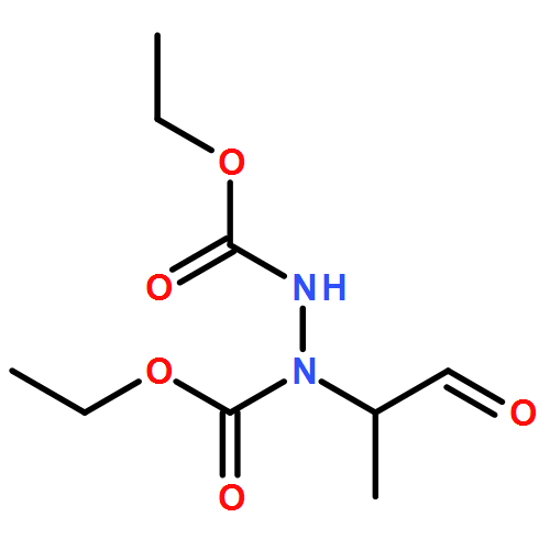 1,2-Hydrazinedicarboxylic acid, 1-[(1S)-1-methyl-2-oxoethyl]-, 1,2-diethyl ester 