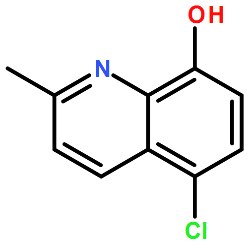8-Quinolinol, 5-chloro-2-methyl- 