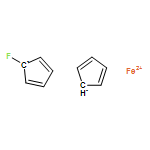 Ferrocene, fluoro- 