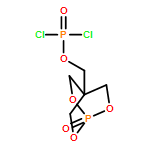 Phosphorodichloridic acid, (1-oxido-2,6,7-trioxa-1-phosphabicyclo[2.2.2]oct-4-yl)methyl ester