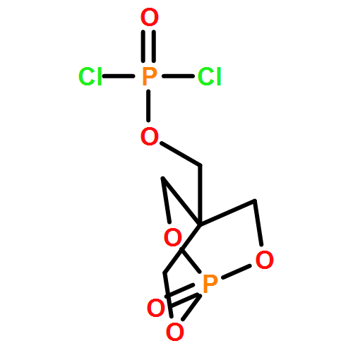 Phosphorodichloridic acid, (1-oxido-2,6,7-trioxa-1-phosphabicyclo[2.2.2]oct-4-yl)methyl ester