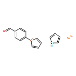 Ferrocene, (4-formylphenyl)- 