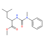 L-Leucine, N-[(methylphenylamino)carbonyl]-, methyl ester 