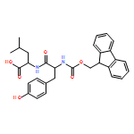 L-Leucine, N-[(9H-fluoren-9-ylmethoxy)carbonyl]-L-tyrosyl- 