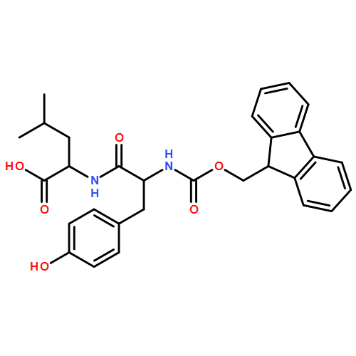 L-Leucine, N-[(9H-fluoren-9-ylmethoxy)carbonyl]-L-tyrosyl- 