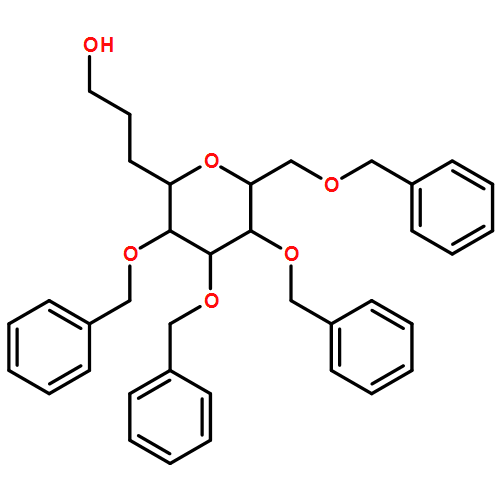 D-glycero-D-gulo-Nonitol, 4,8-anhydro-2,3-dideoxy-5,6,7,9-tetrakis-O-(phenylmethyl)- 