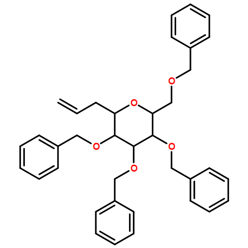 D-glycero-L-gulo-Non-8-enitol, 2,6-anhydro-7,8,9-trideoxy-1,3,4,5-tetrakis-O-(phenylmethyl)- 