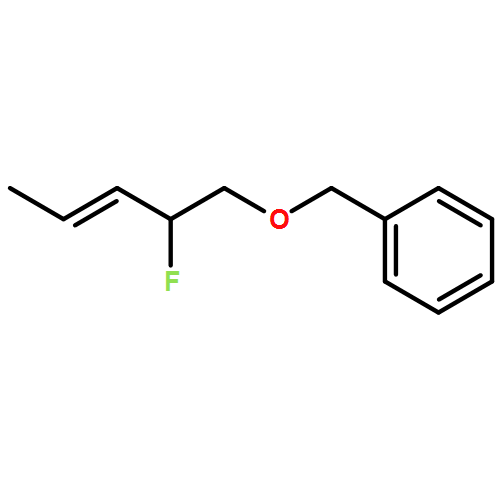 Benzene, [[[(2R,3E)-2-fluoro-3-penten-1-yl]oxy]methyl]- 