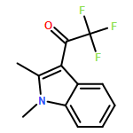 Ethanone, 1-(1,2-dimethyl-1H-indol-3-yl)-2,2,2-trifluoro- 