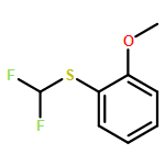 Benzene, 1-[(difluoromethyl)thio]-2-methoxy- 
