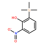 Phenol, 2-nitro-6-(trimethylsilyl)- 