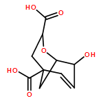 2-Oxabicyclo[3.3.1]non-6-ene-3,5-dicarboxylic acid, 8-hydroxy-, (1R,3S,5S,8R)- 