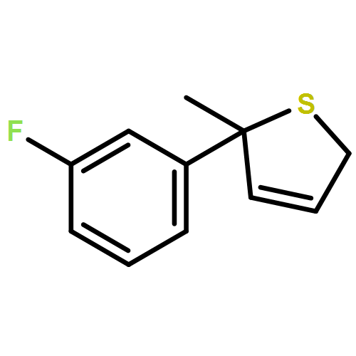 Thiophene, 2-(3-fluorophenyl)-2,5-dihydro-2-methyl-, (2R)- 